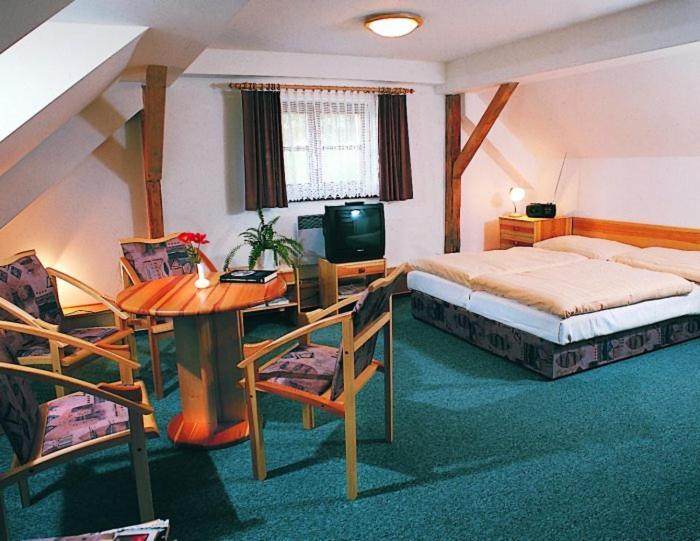 Hotel Na Jezere Horní Planá 外观 照片
